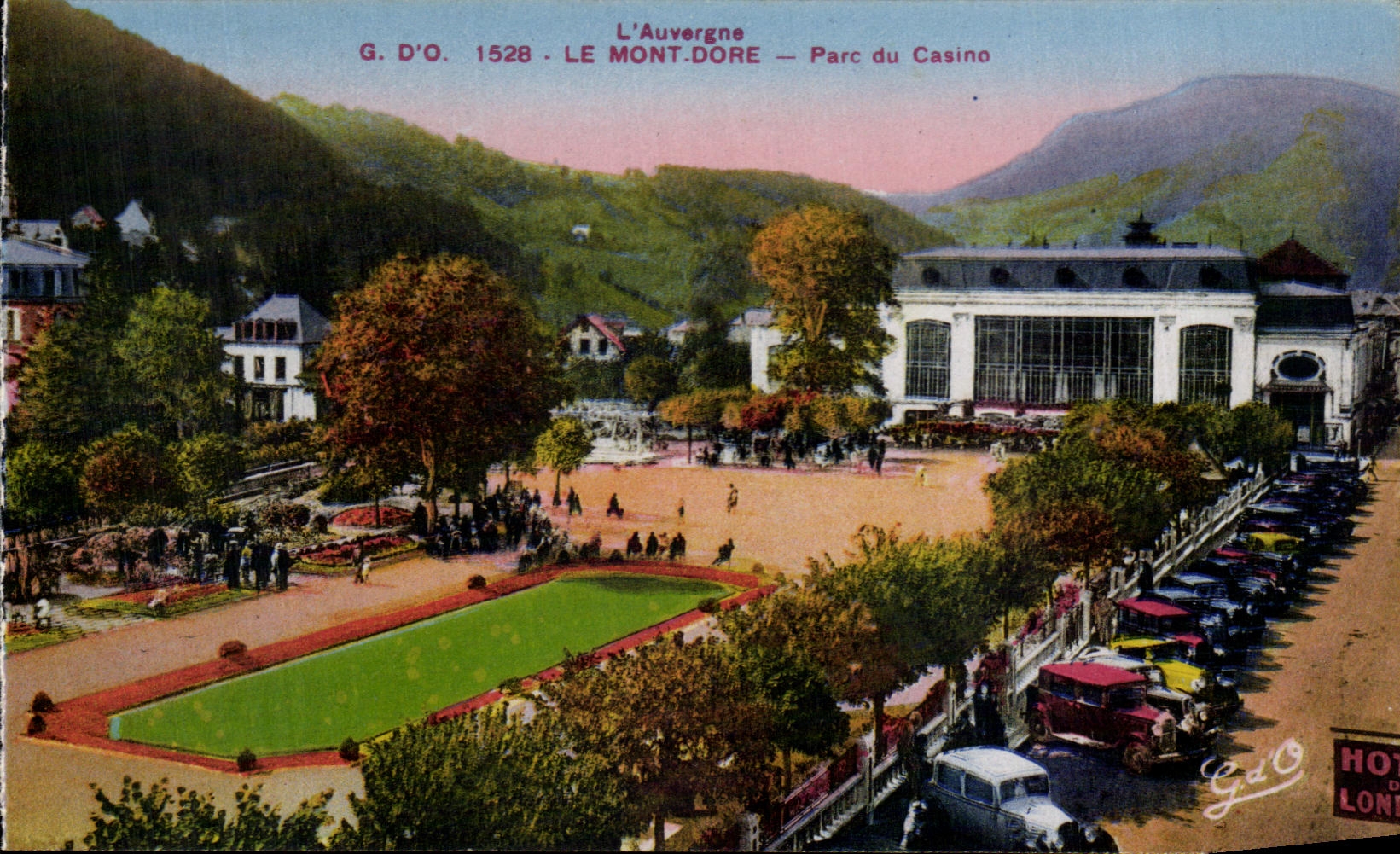 CPA the Mount Gilds Park of the Casino