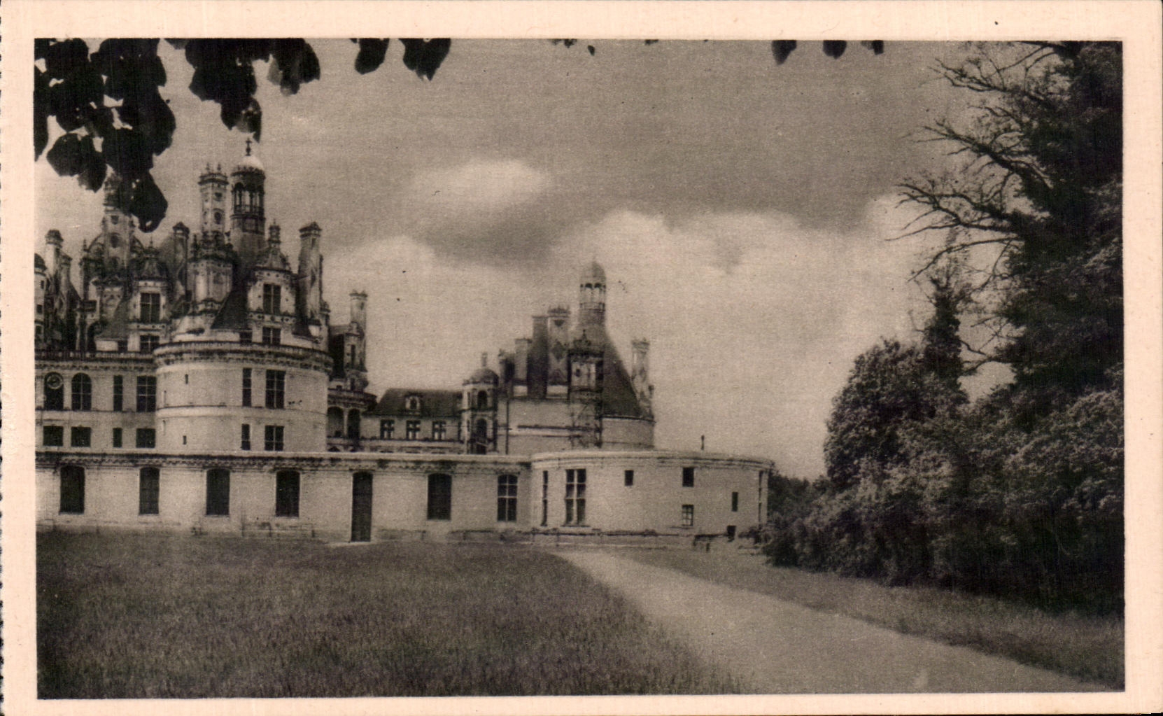 CPA Chateau De Chambord Facade Sud 