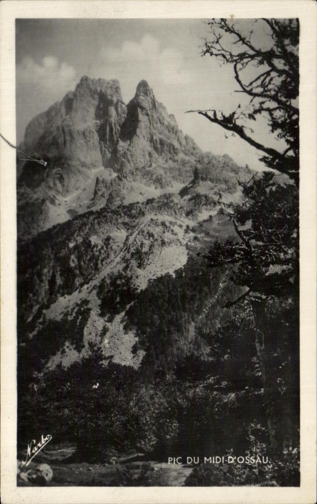 CPA Peak of the South D' Ossau