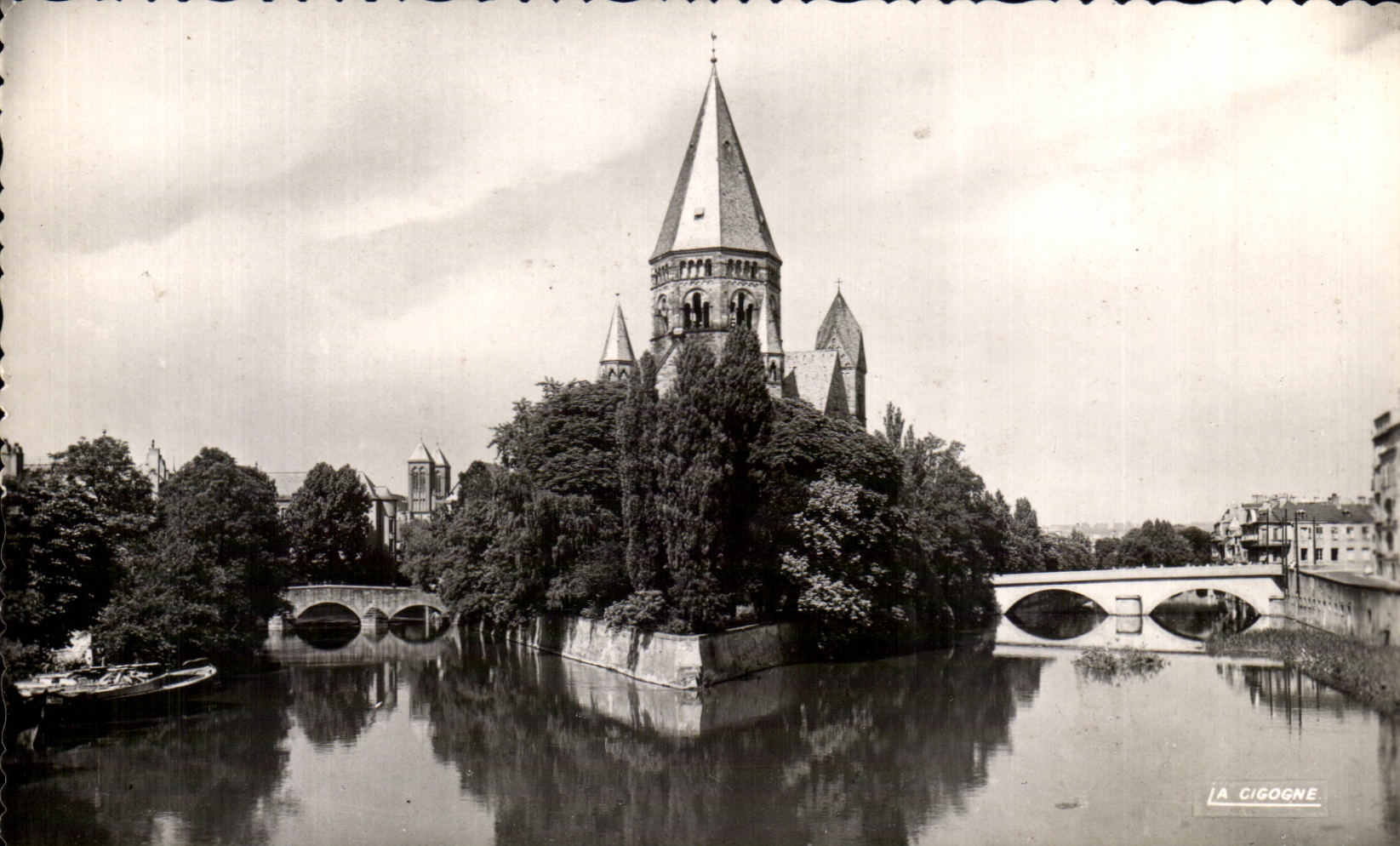 CPA Metz el templo protestante