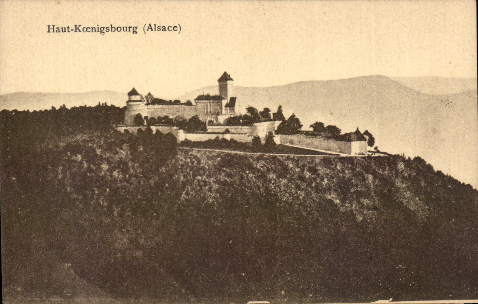 CPA High Koenigsbourg