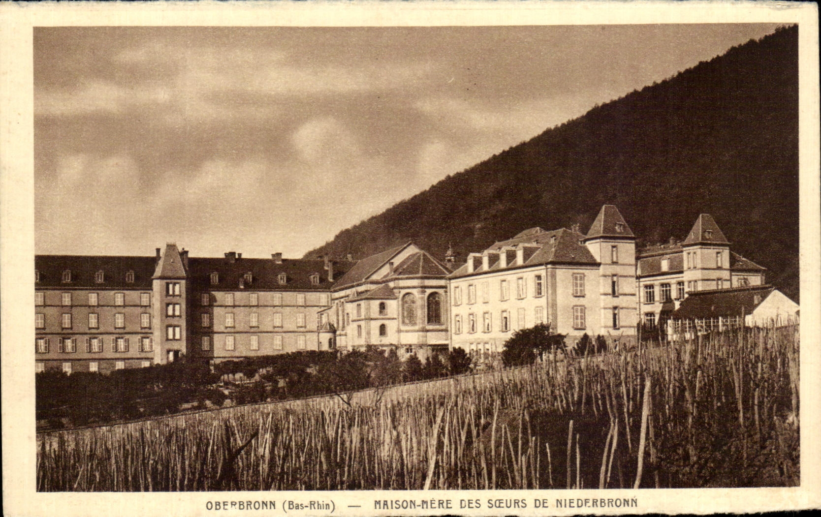 CPA Oberbronn Head office Of Soeurs De Niederbronn