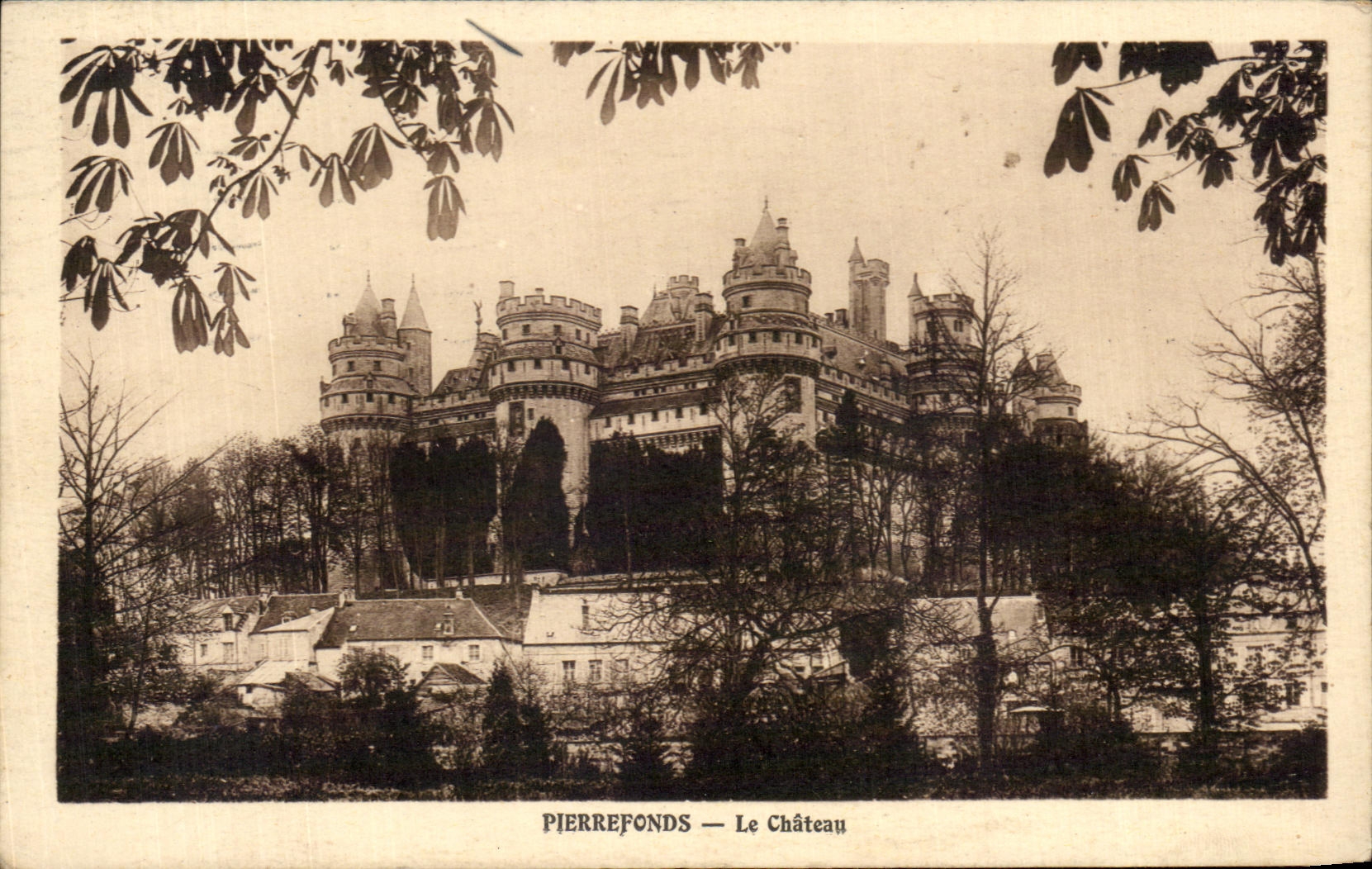CPA Pierrefonds Le Chateau
