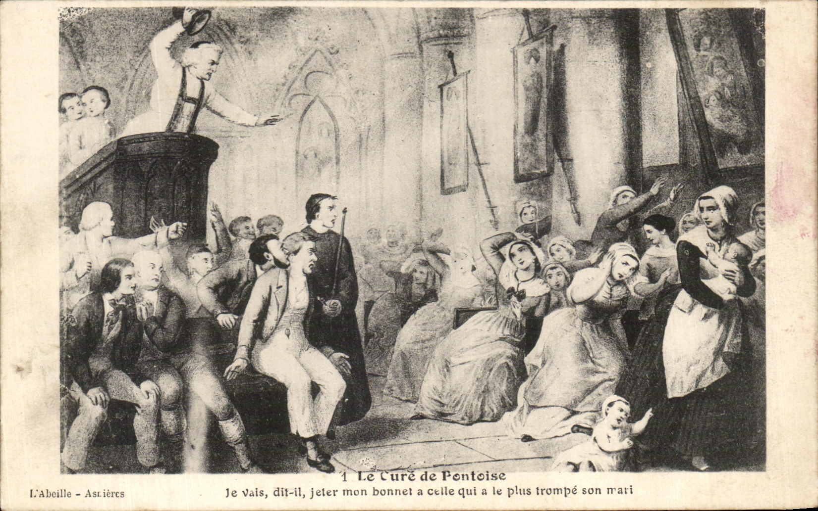 CPA Le Cure de Pontoise 