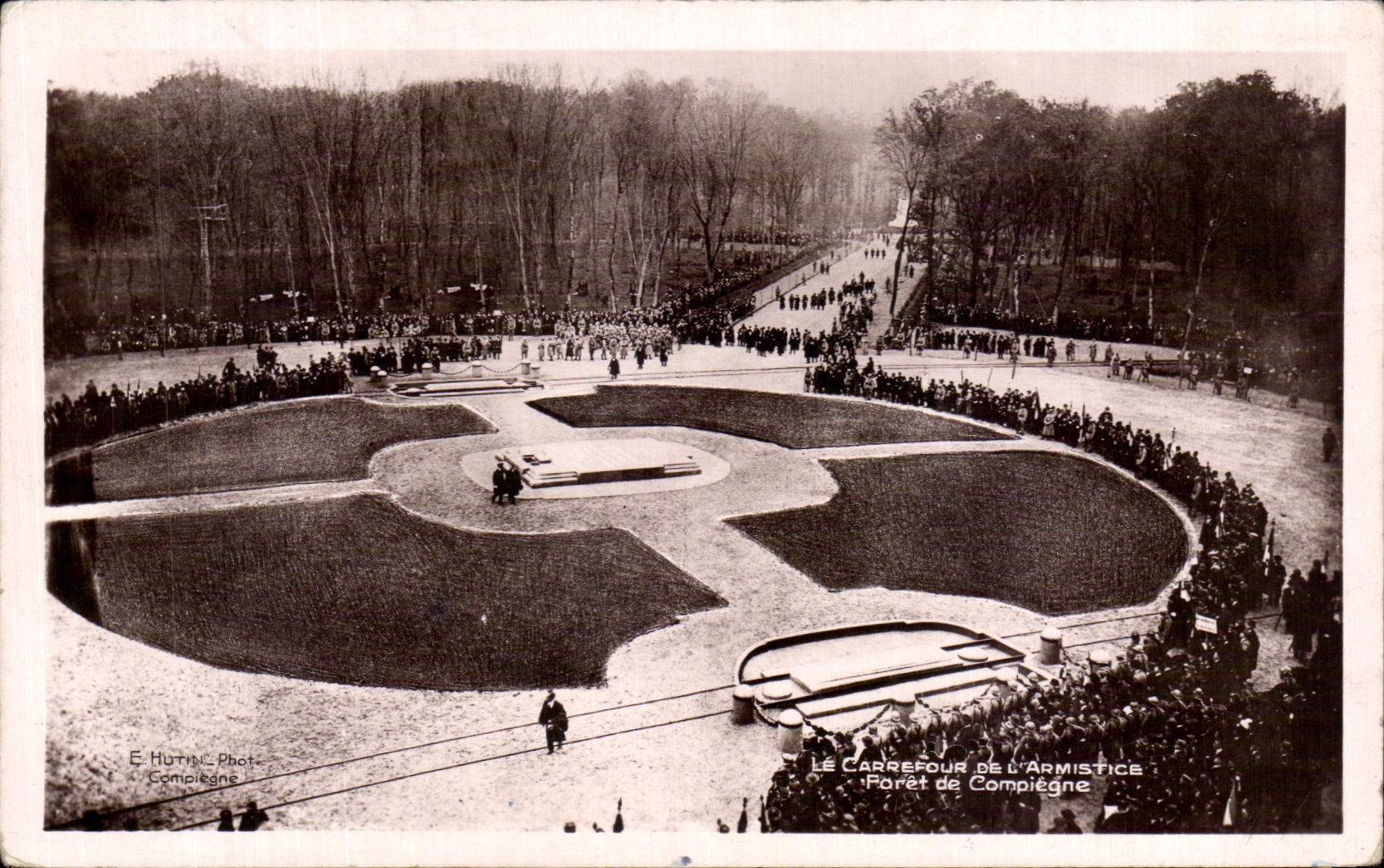 Encrucijada de CPA del armisticio Foret De Compiegne Militaria
