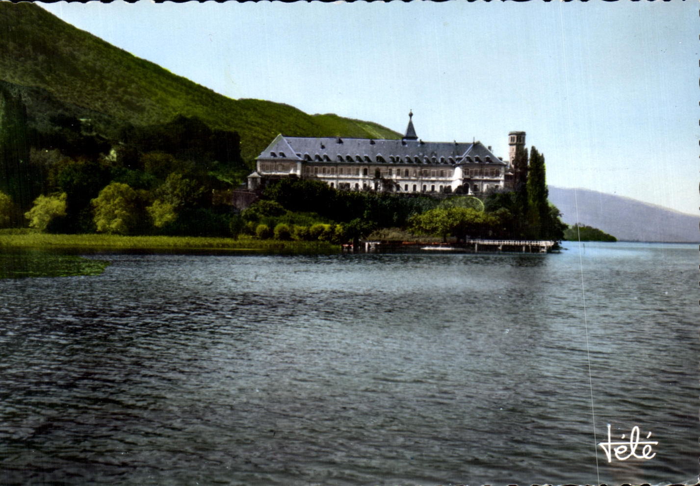 CPSM Lake Of Le Bourget Abbey of Hautecombe