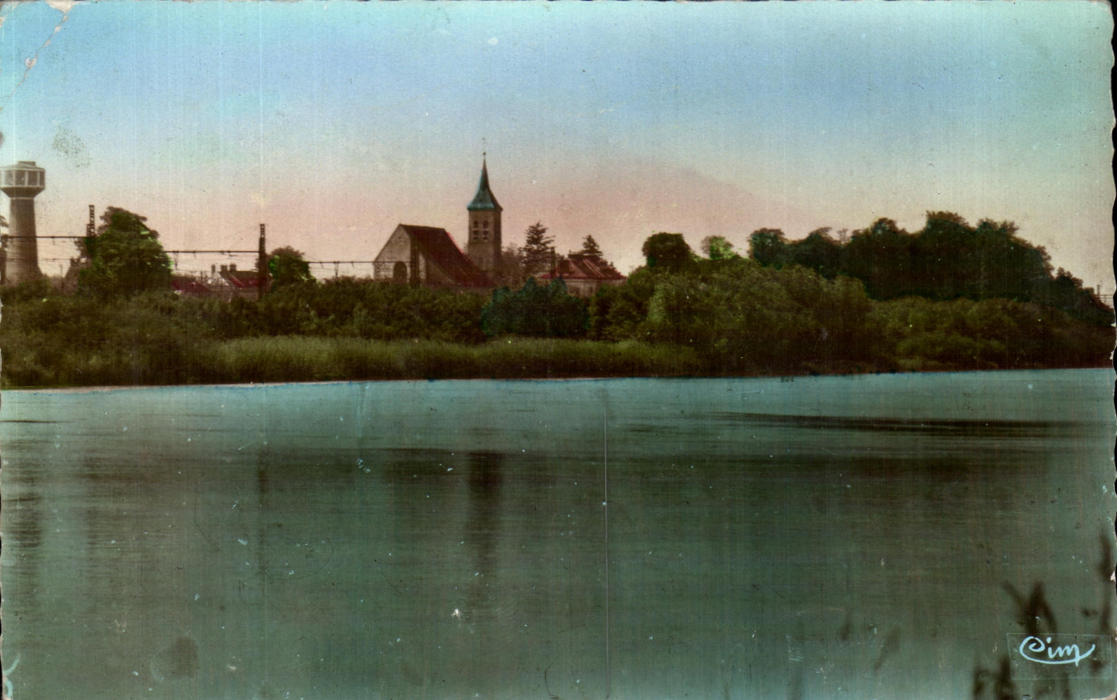 CPA Cannes Locks a pretty corner of sin on the edges of I' Yonne