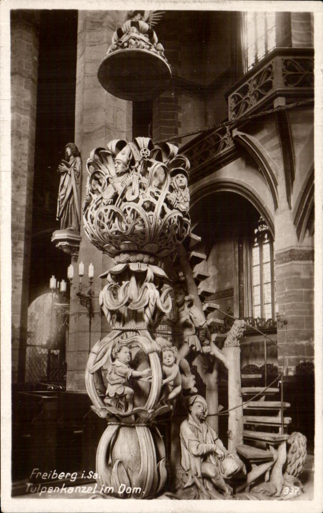 CPA Freiberg its Tulpenkansel im Dom