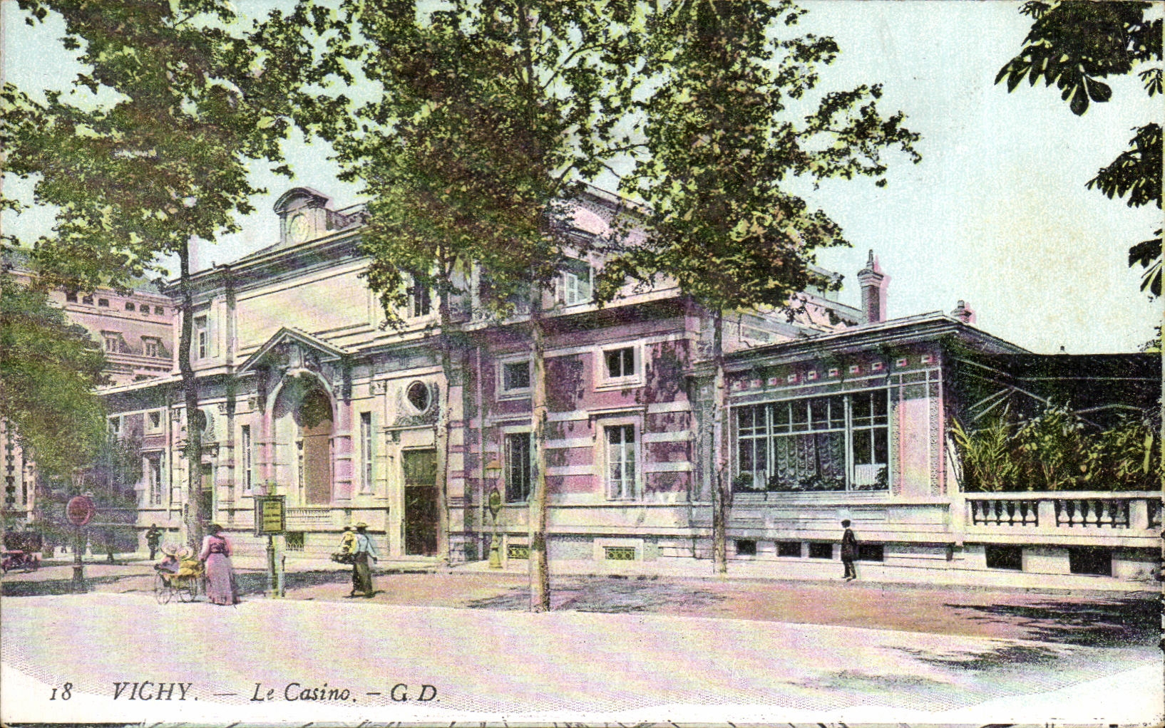 CPA Vichy Le Casino
