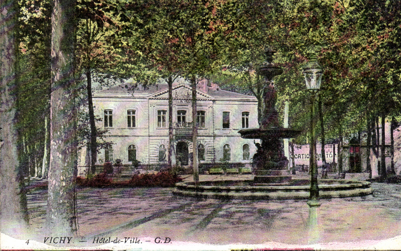 CPA Vichy Hotel De City