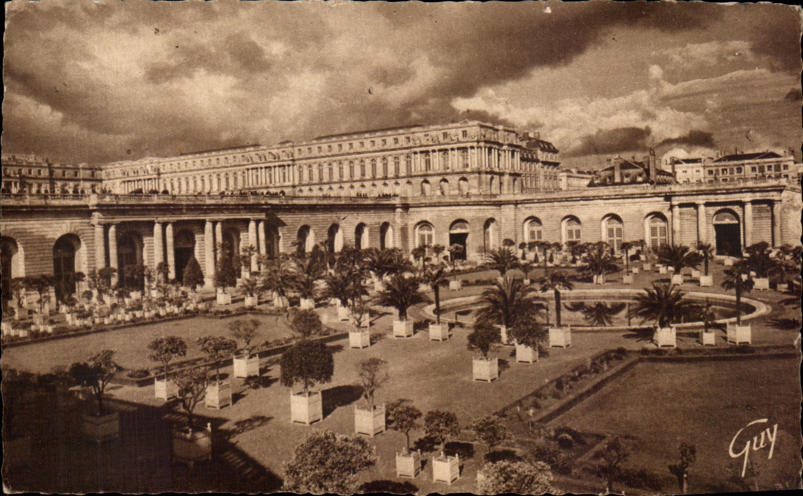 CPA Versailles Et Ses Merveilles Le Chateau L'Orangerie
