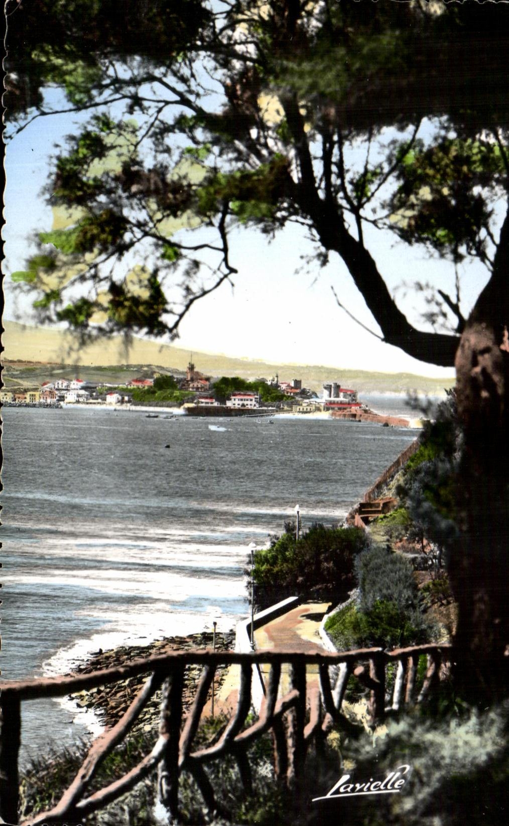 CPA Saint jean Le Luz Socoa Vu Depuis Sainte Barbe