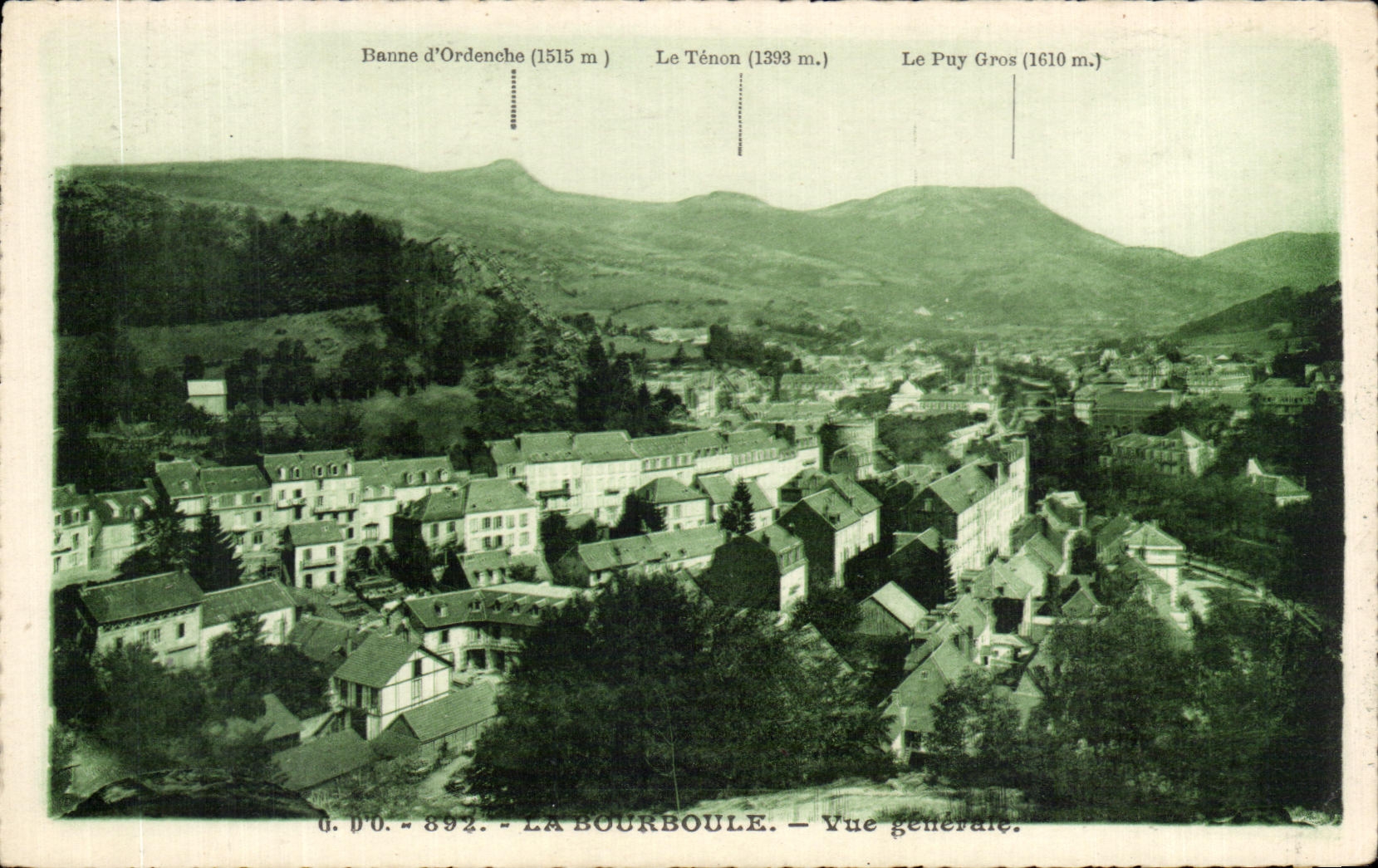 CPA Bourboule View