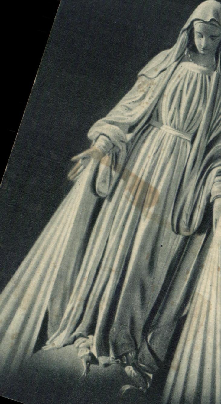 CPA Of the Miraculous Medal These rays are the symbol of the graces which I spread on those which require them of me