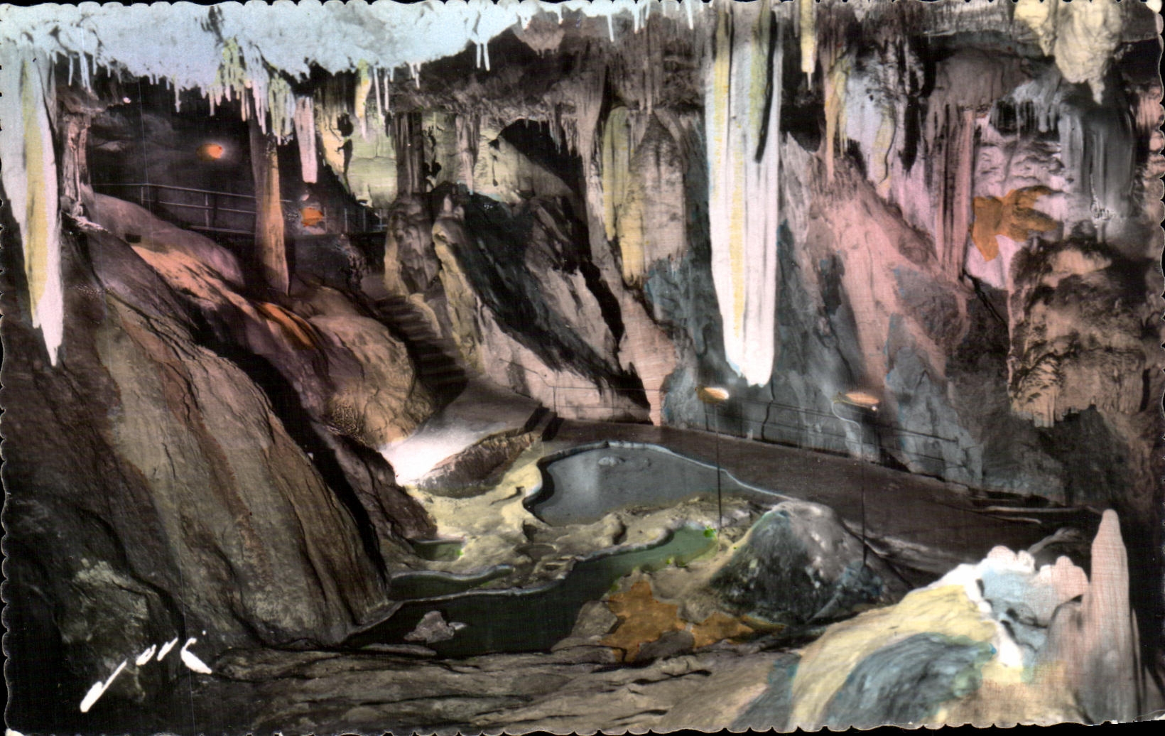 CPSM Caves of Betharram the underground sanctuary