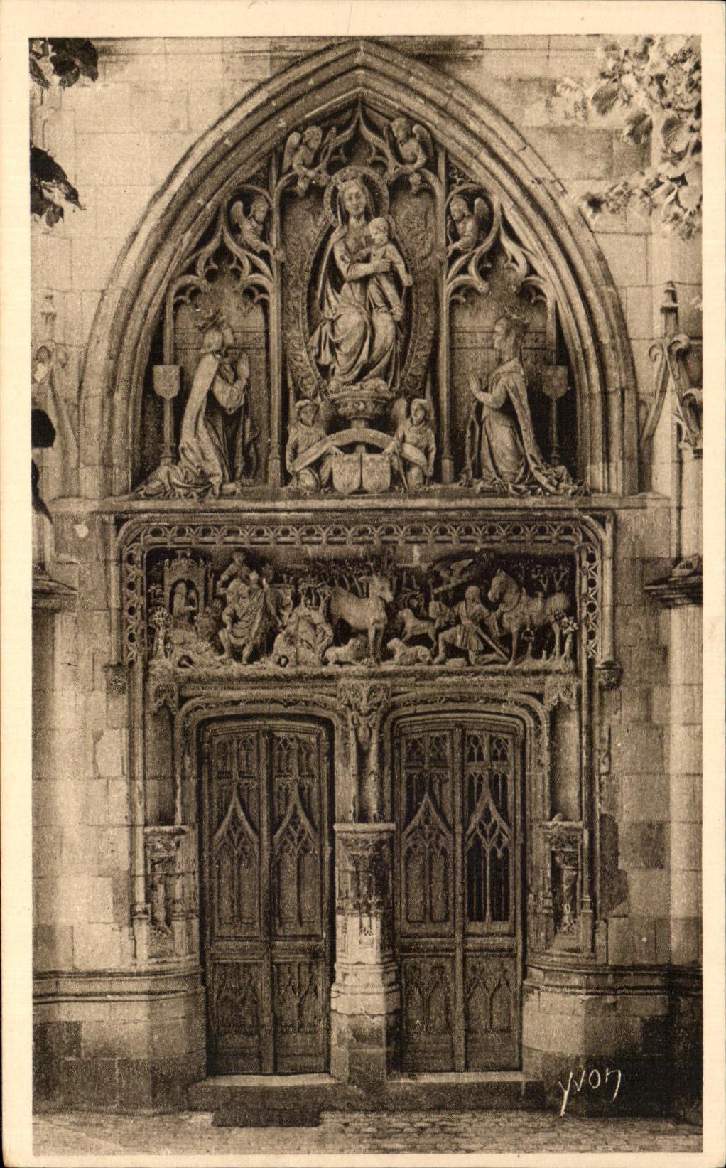 Castillo de CPA Loire ch4ateau de la puerta de Amboise el santo Huberto de la camara acorazada