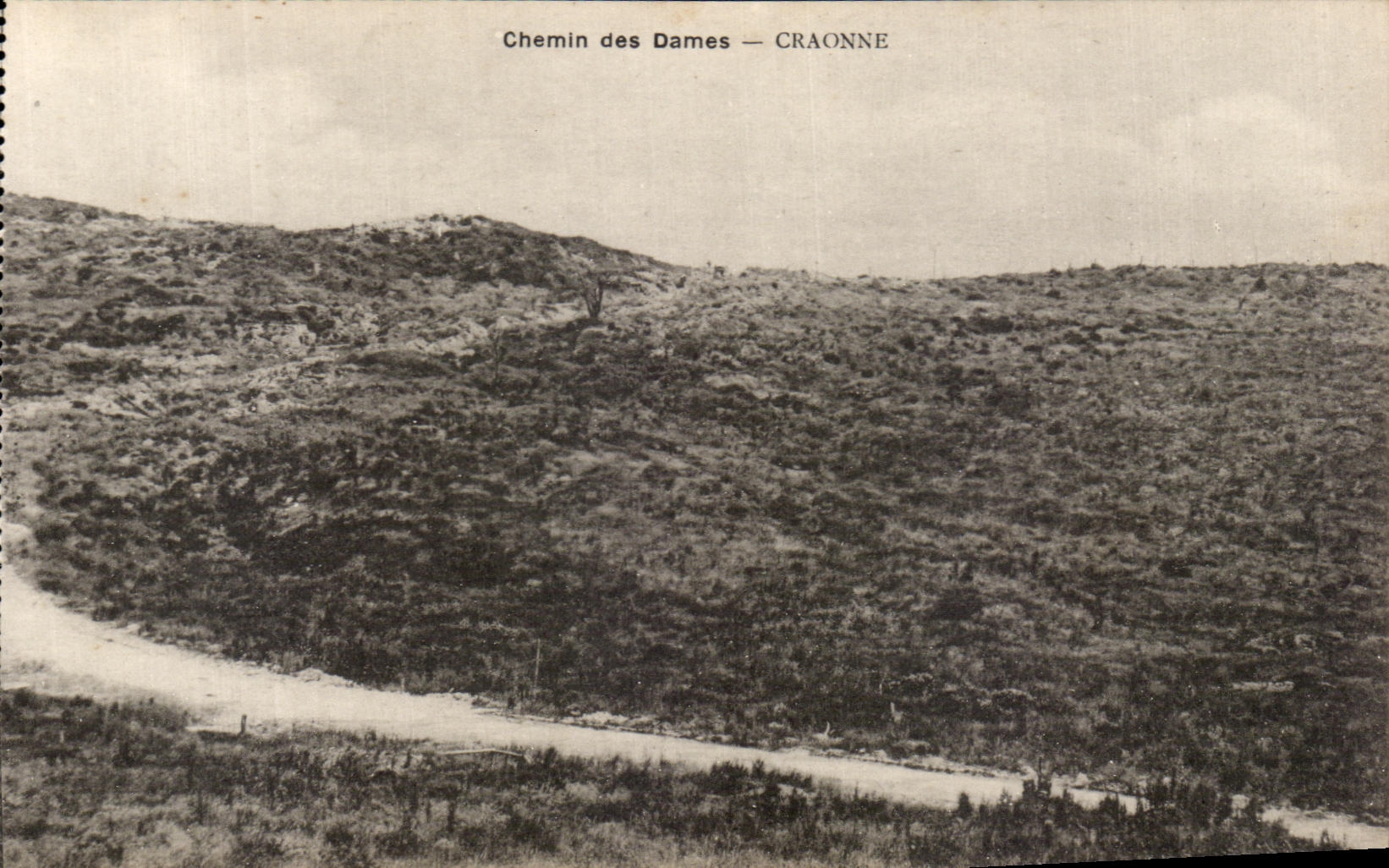 CPA Craonne Way of the Militaria Ladies