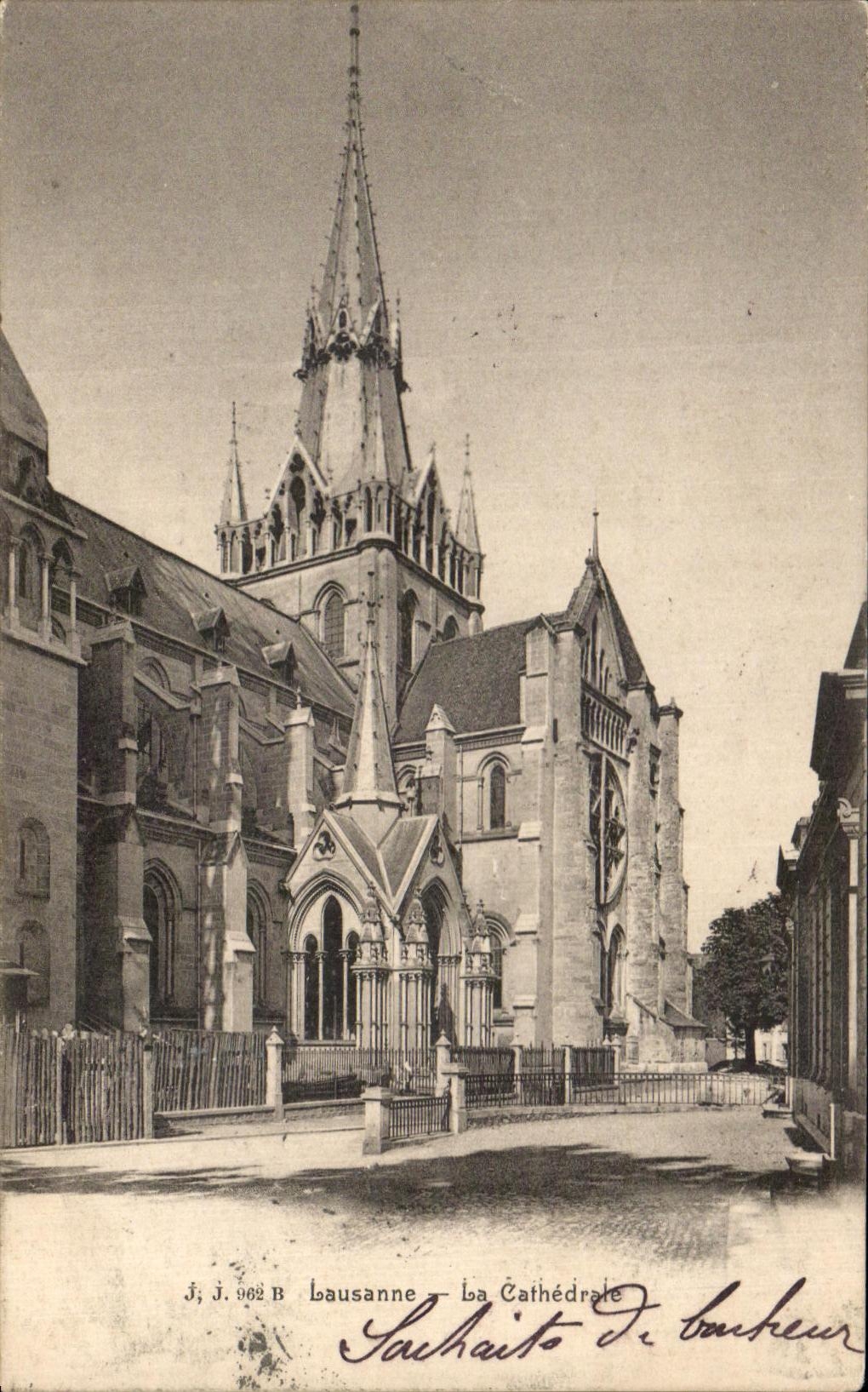 CPA Lausanne the Swiss Cathedral