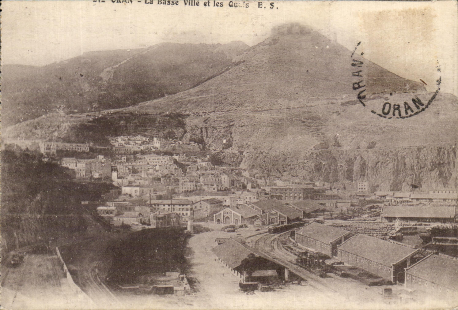 CPA Oran La Basse Ville et Les quais Algerie