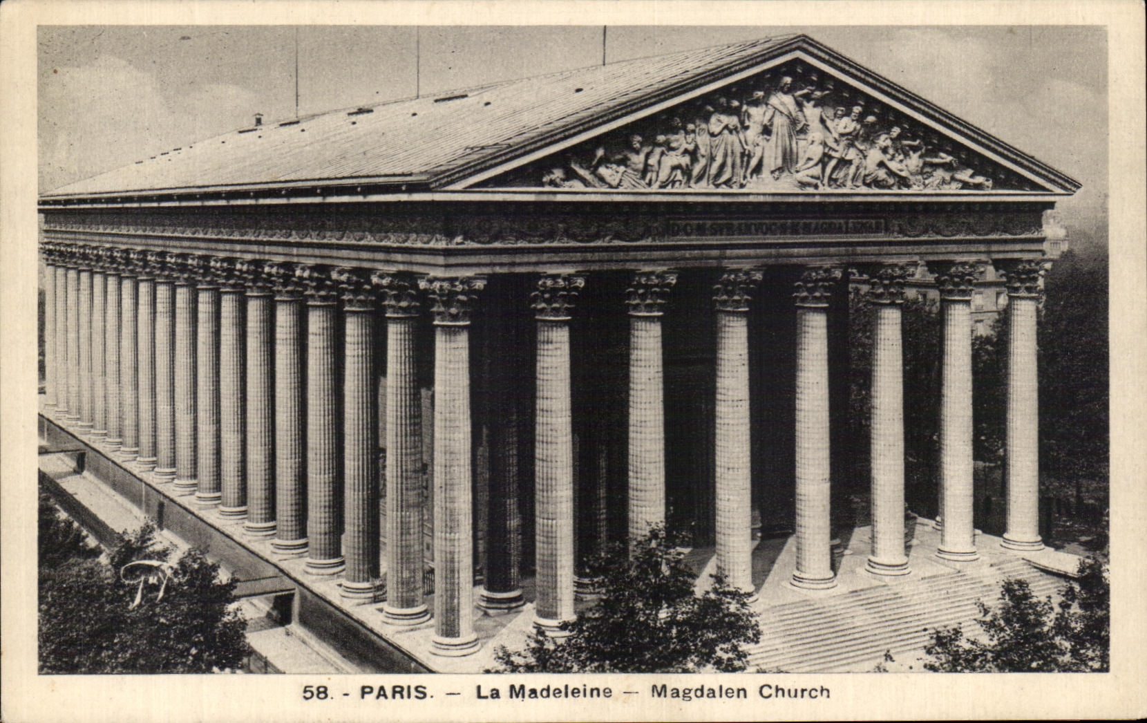 CPA Paris the Madeleine