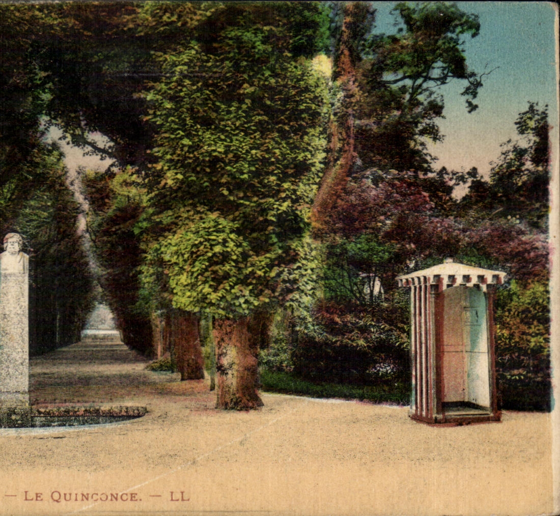 CPA Rambouillet the park the Quincunx