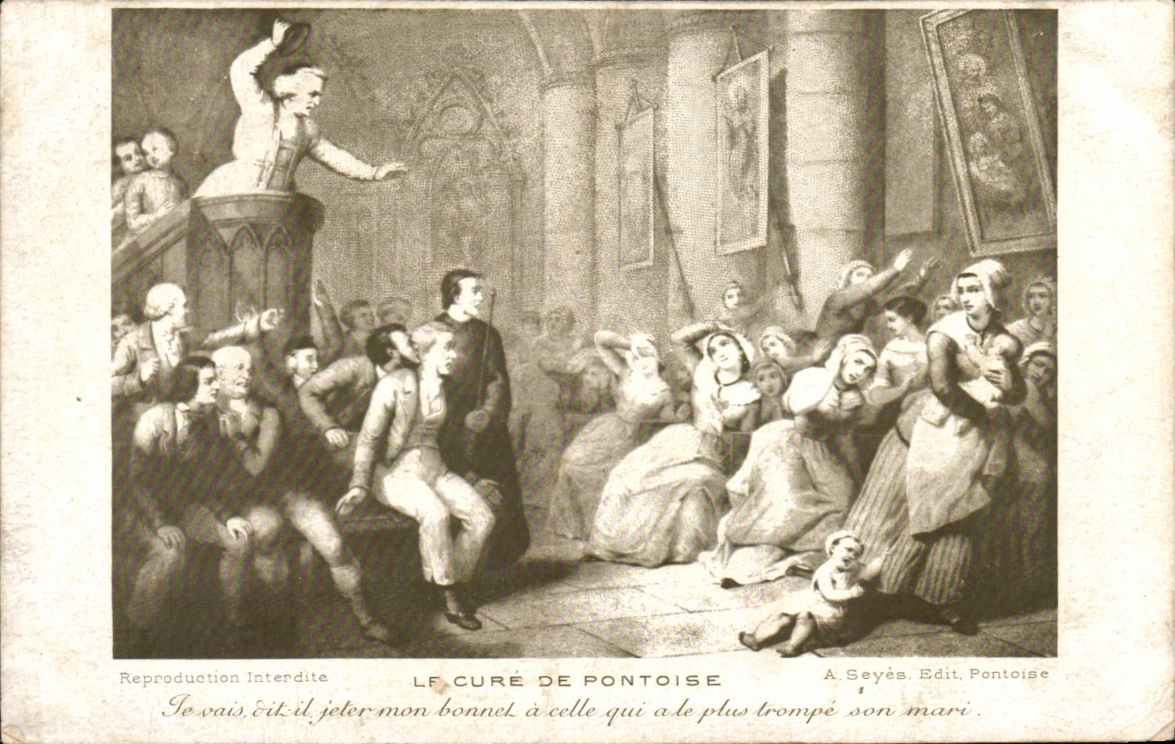 CPA Le Cure De Pontoise