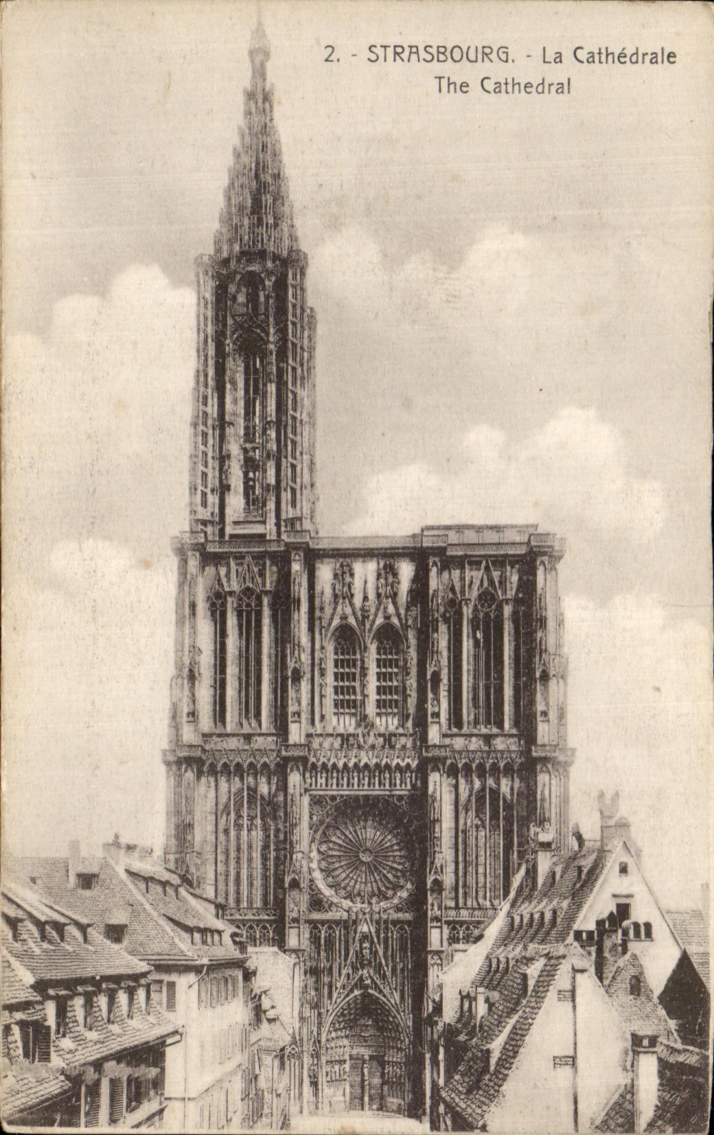 CPA Strasbourg the Cathedral