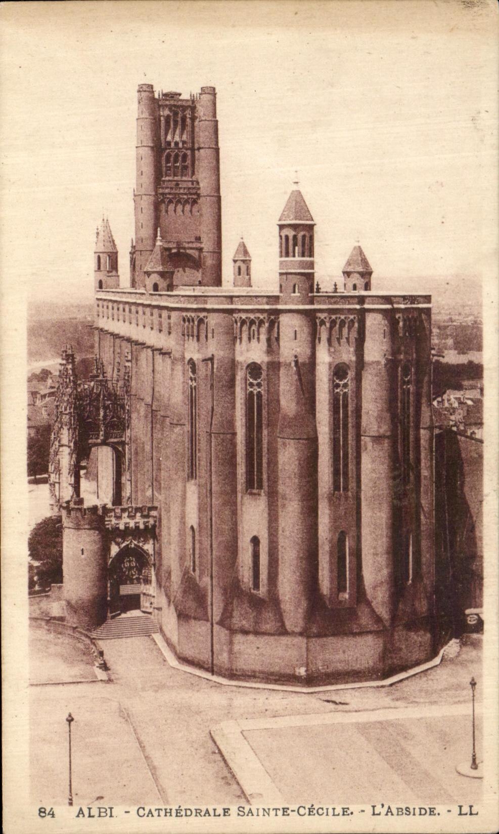 Catedral Sainte Cecile de CPA Albi el anside