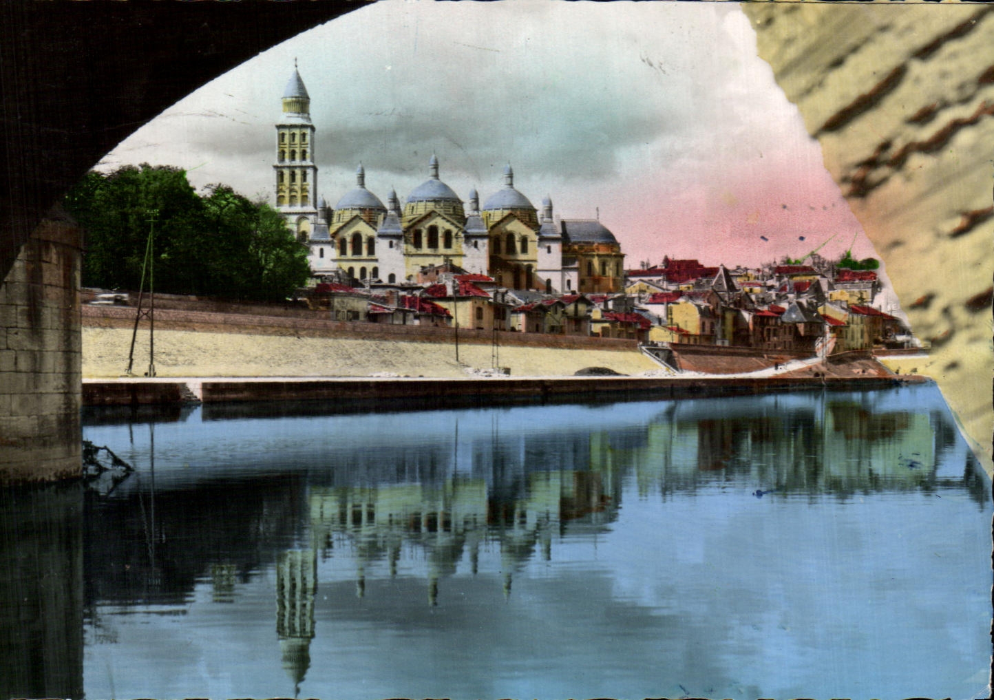 CPSM Perigueux la cara del St de la catedral