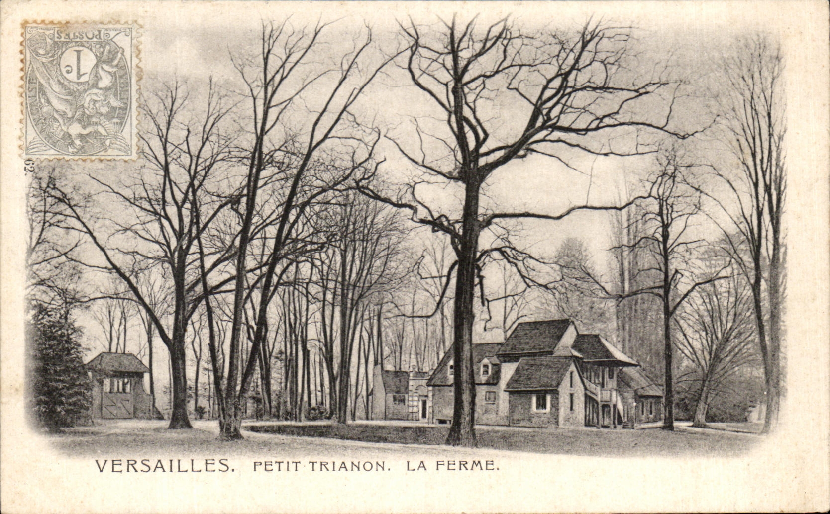 CPA Versailles Petit Trianon La Ferme