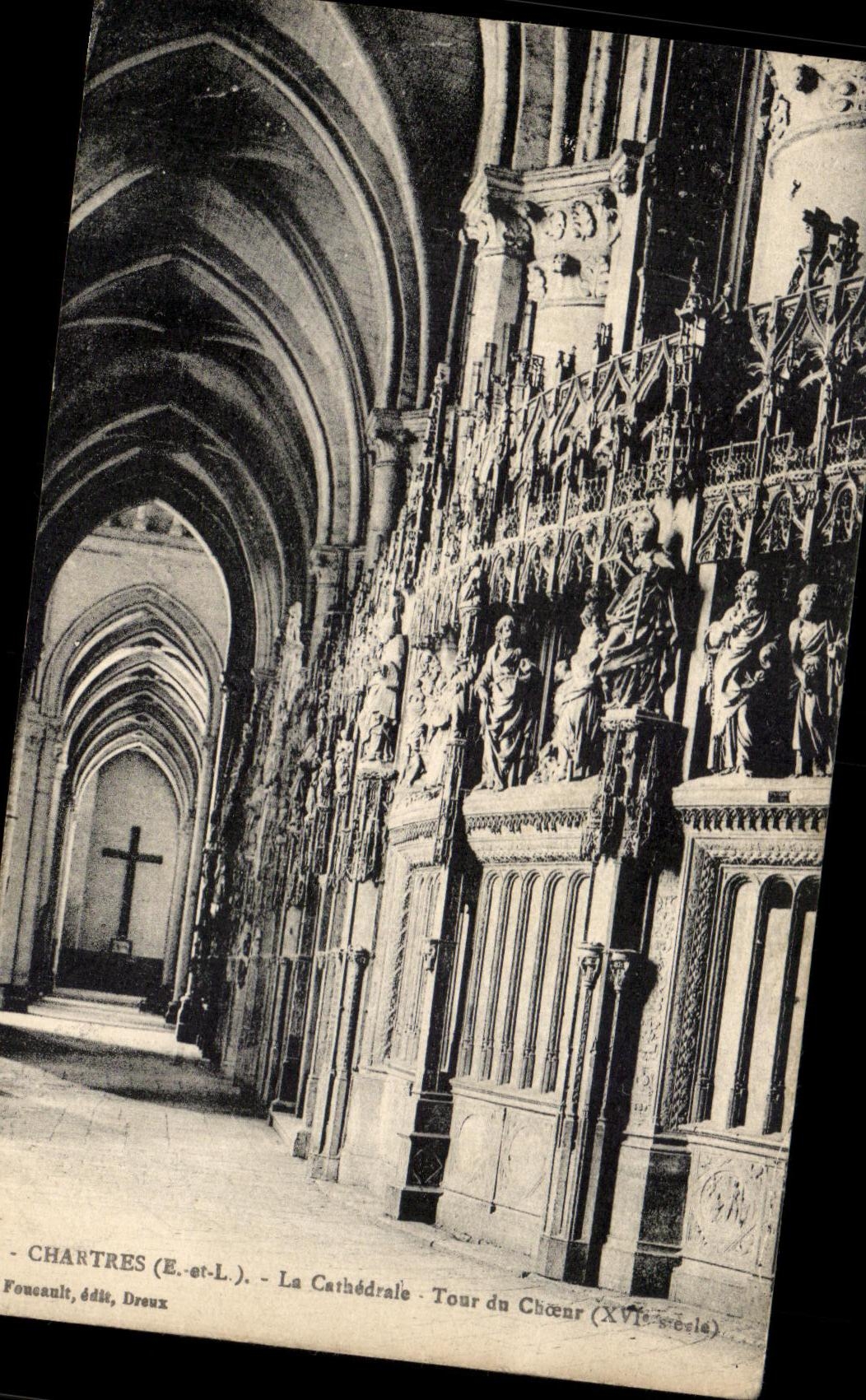 CPA Chartres the Cathedral Tower of the chorus