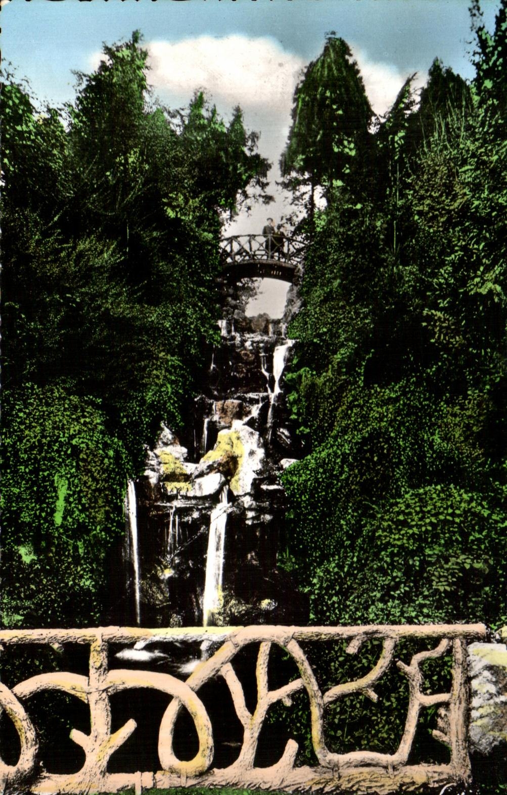 CPSM Rennes the Cascade of Thabor