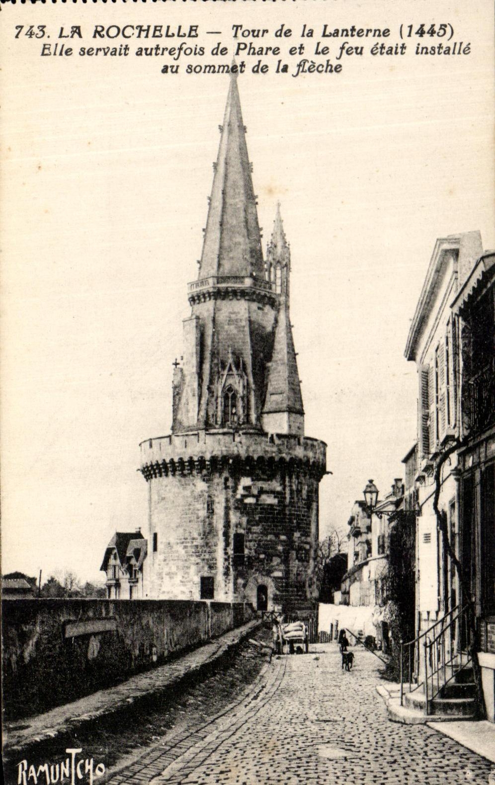 Torre de CPA La Rochelle de la linterna