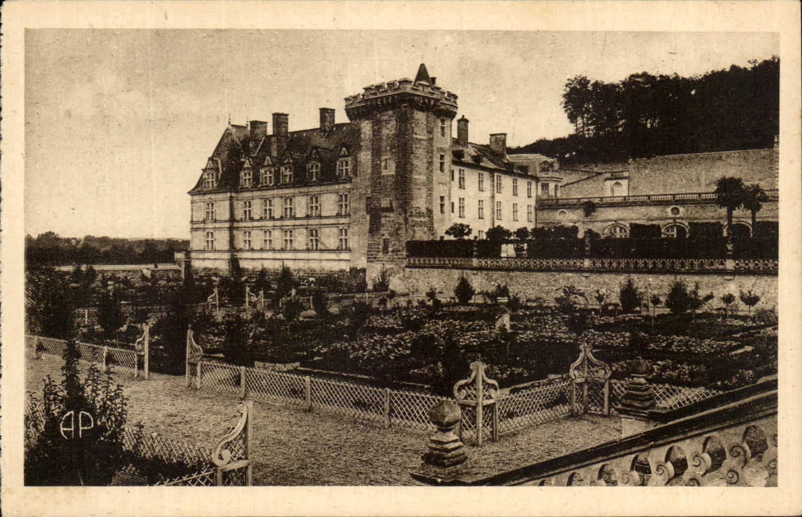 CPA Villandry Le Chateau et les Jardins