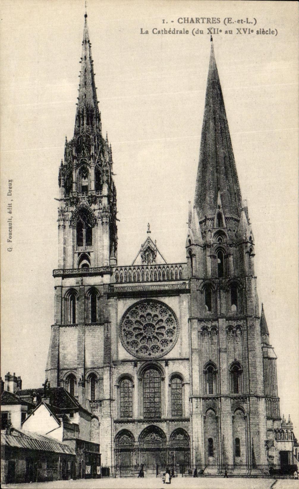 CPA Chartres the Cathedral