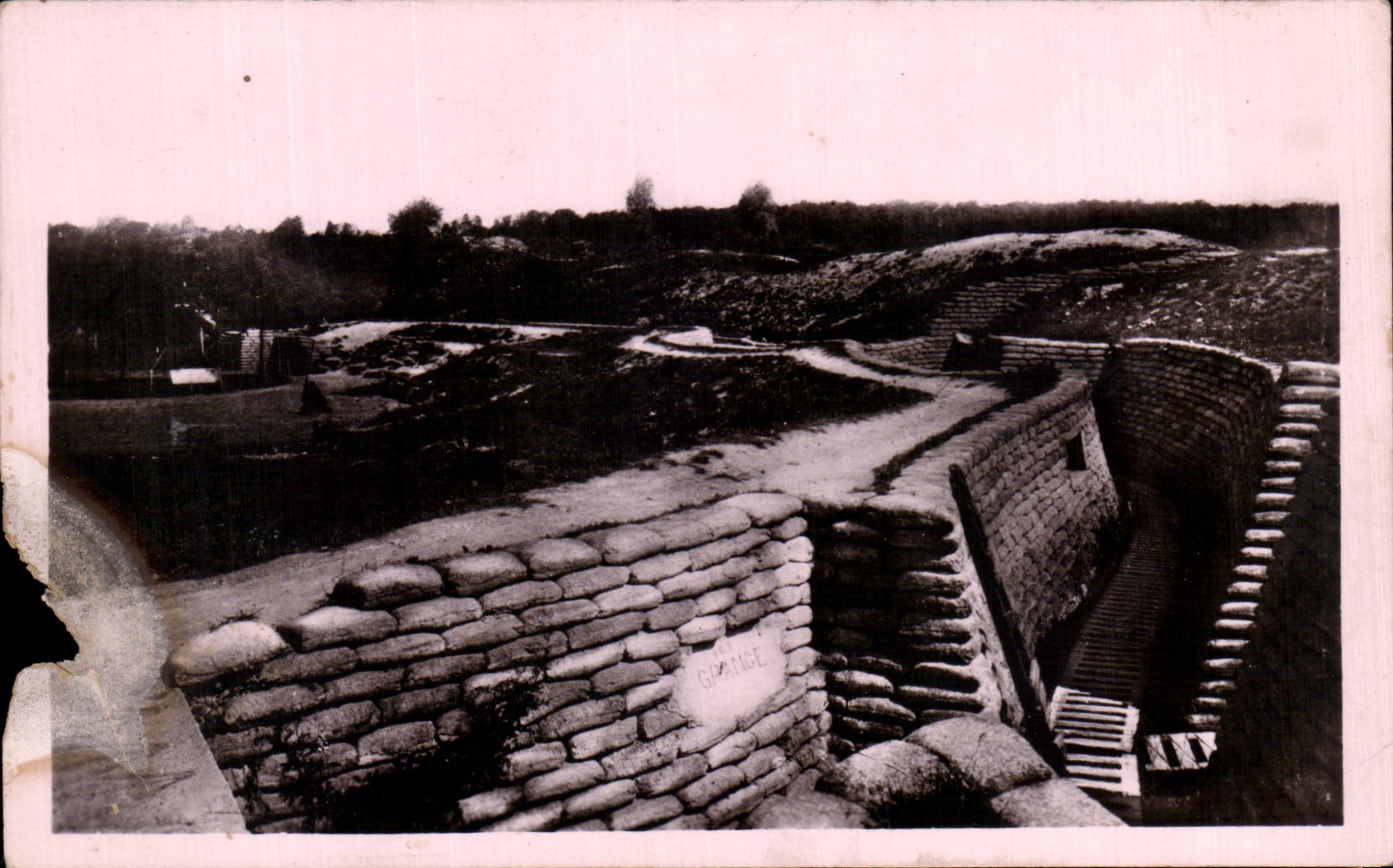 CPA Vimy Ridge General View Canadian Trenches Dimensions De Vimy