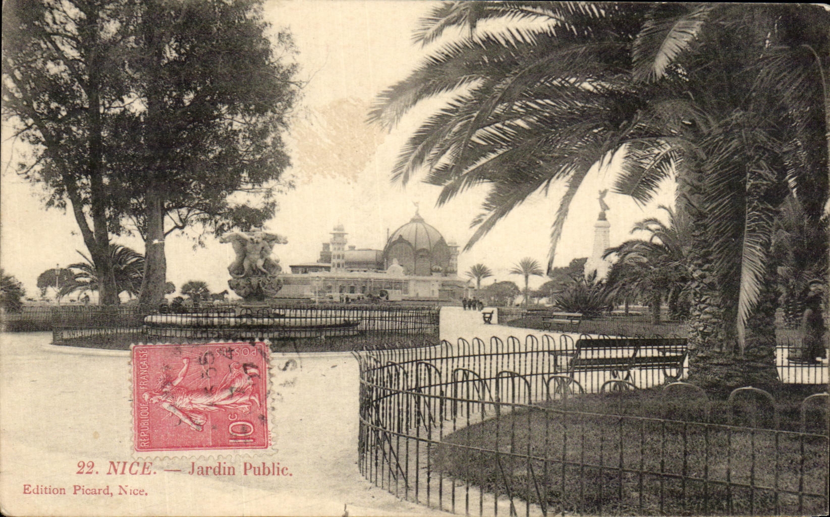 CPA Nice Public garden