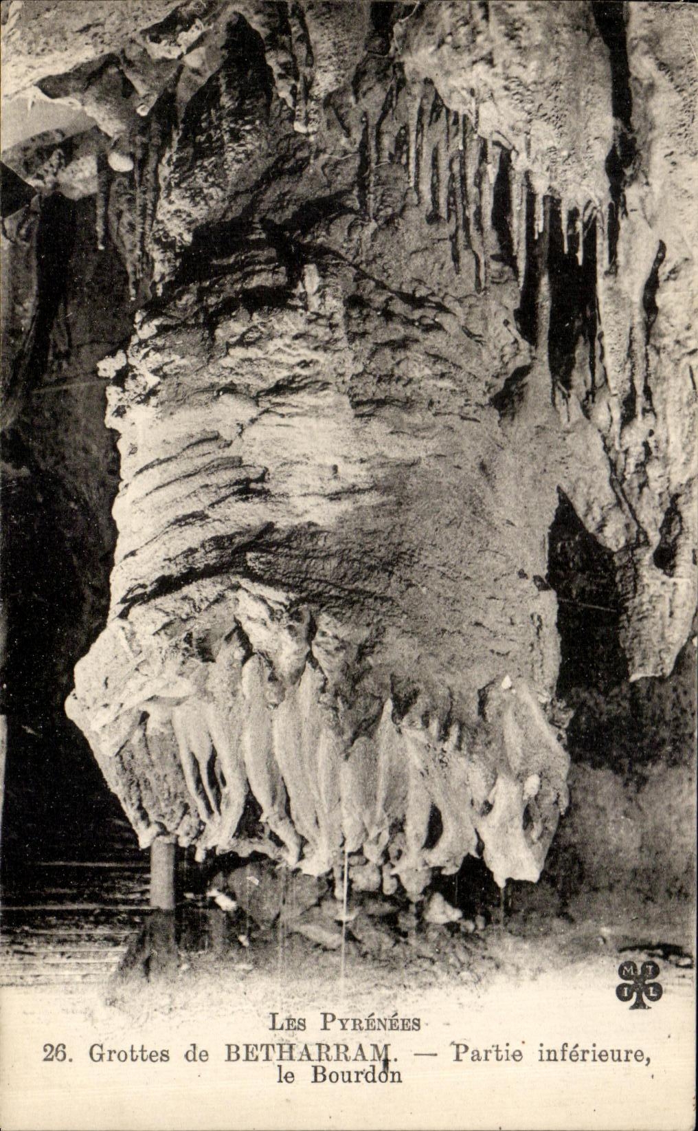 CPA Pyrenes Caves of Betharram Lower part the Bumblebee