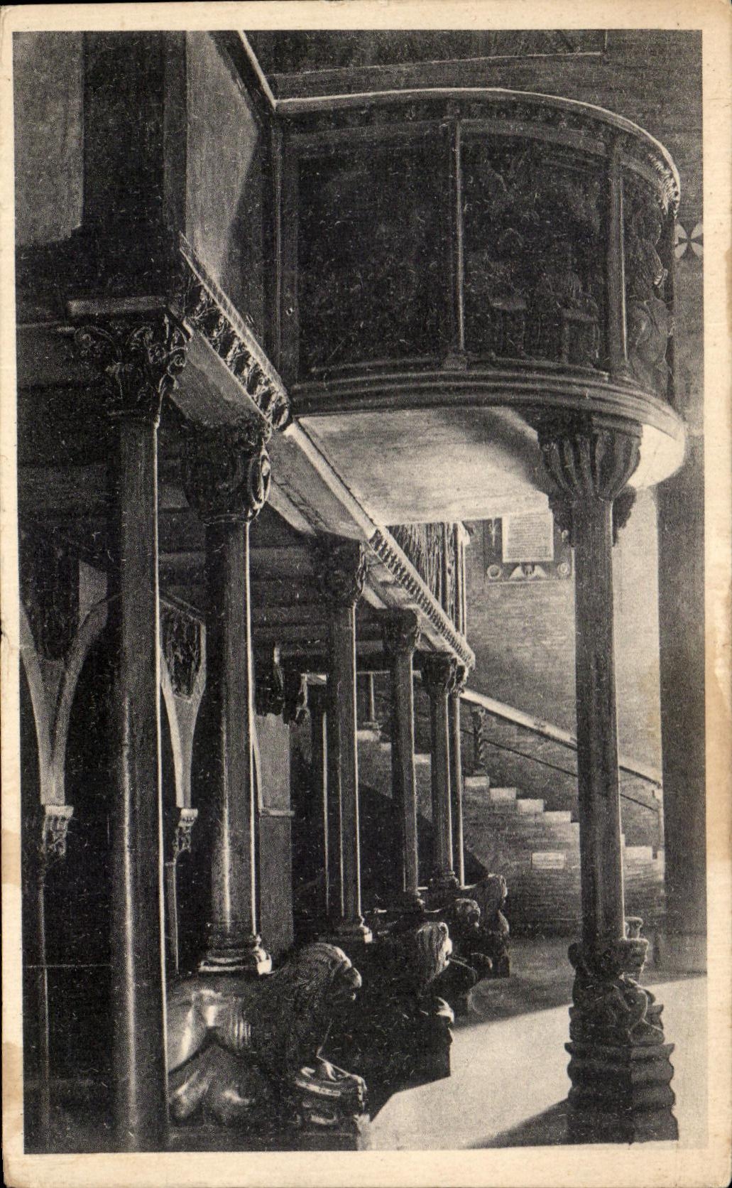 CPA Modena Interno dei duomo Pontile