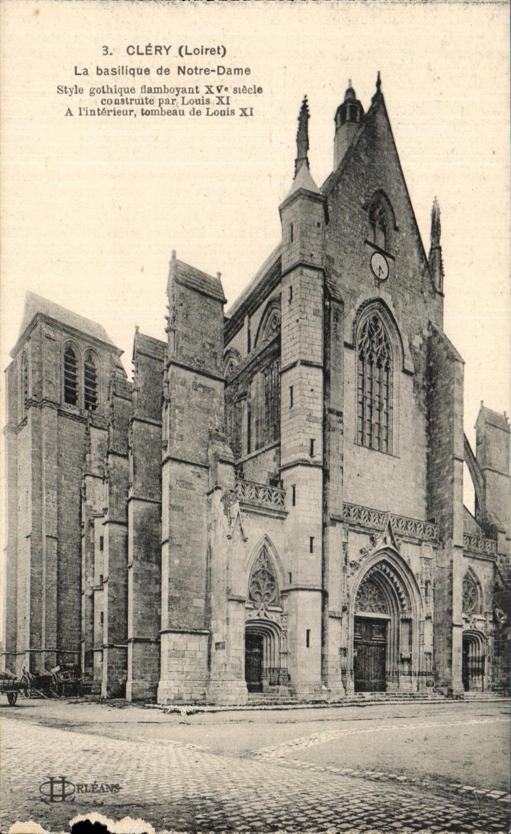 CPA Clery the Basilica Of Notre Dame