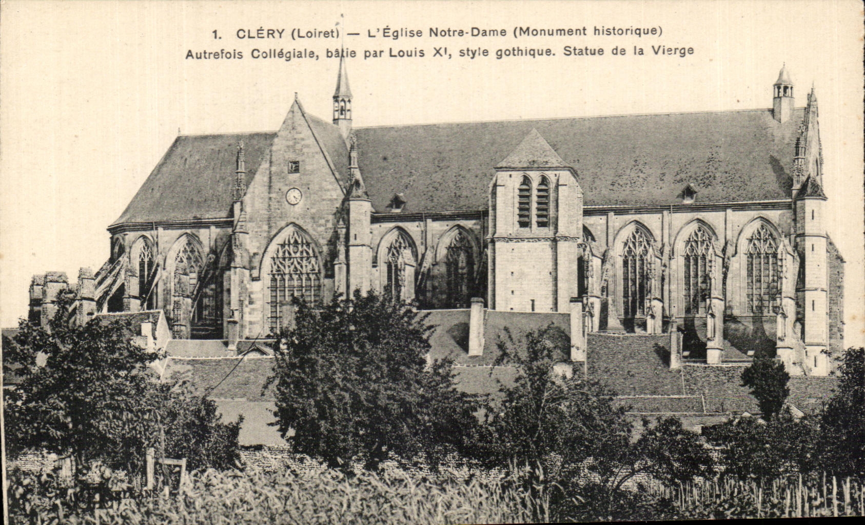CPA Clery the Collegial church Notre Dame Autrefols