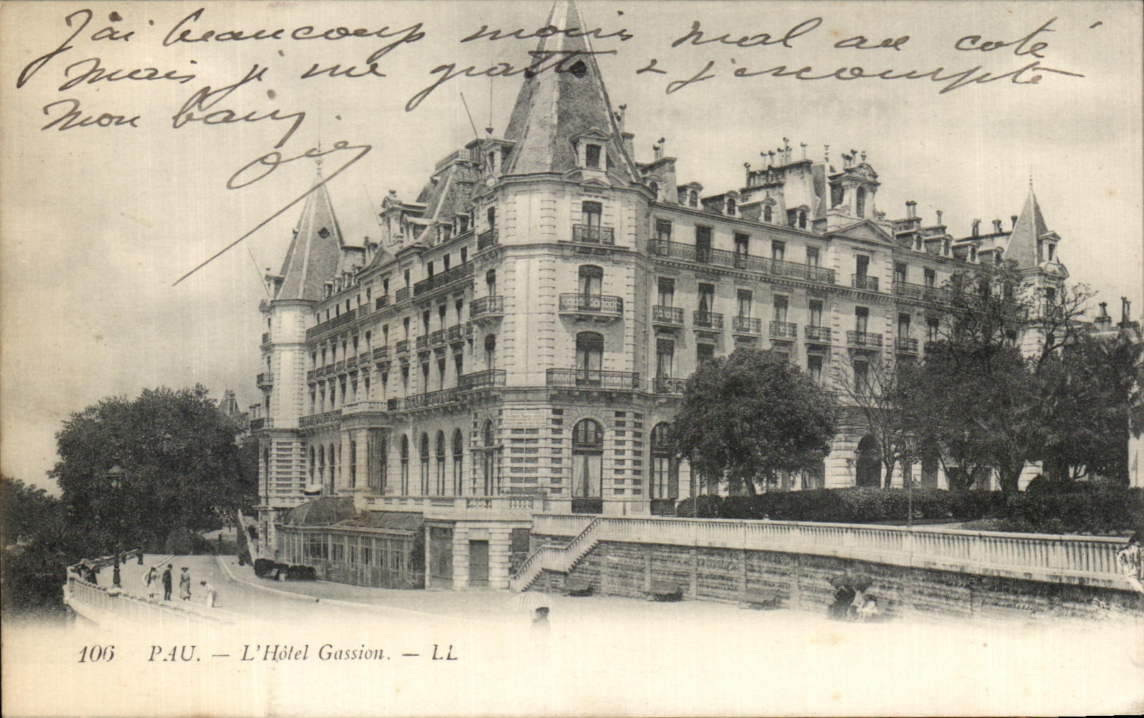 CPA Pau the Gassion Hotel