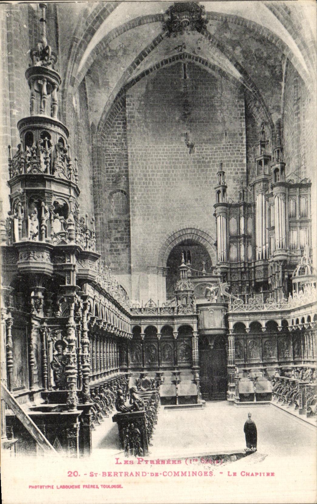 CPA St Beltran de Comminges el organo del capitulo
