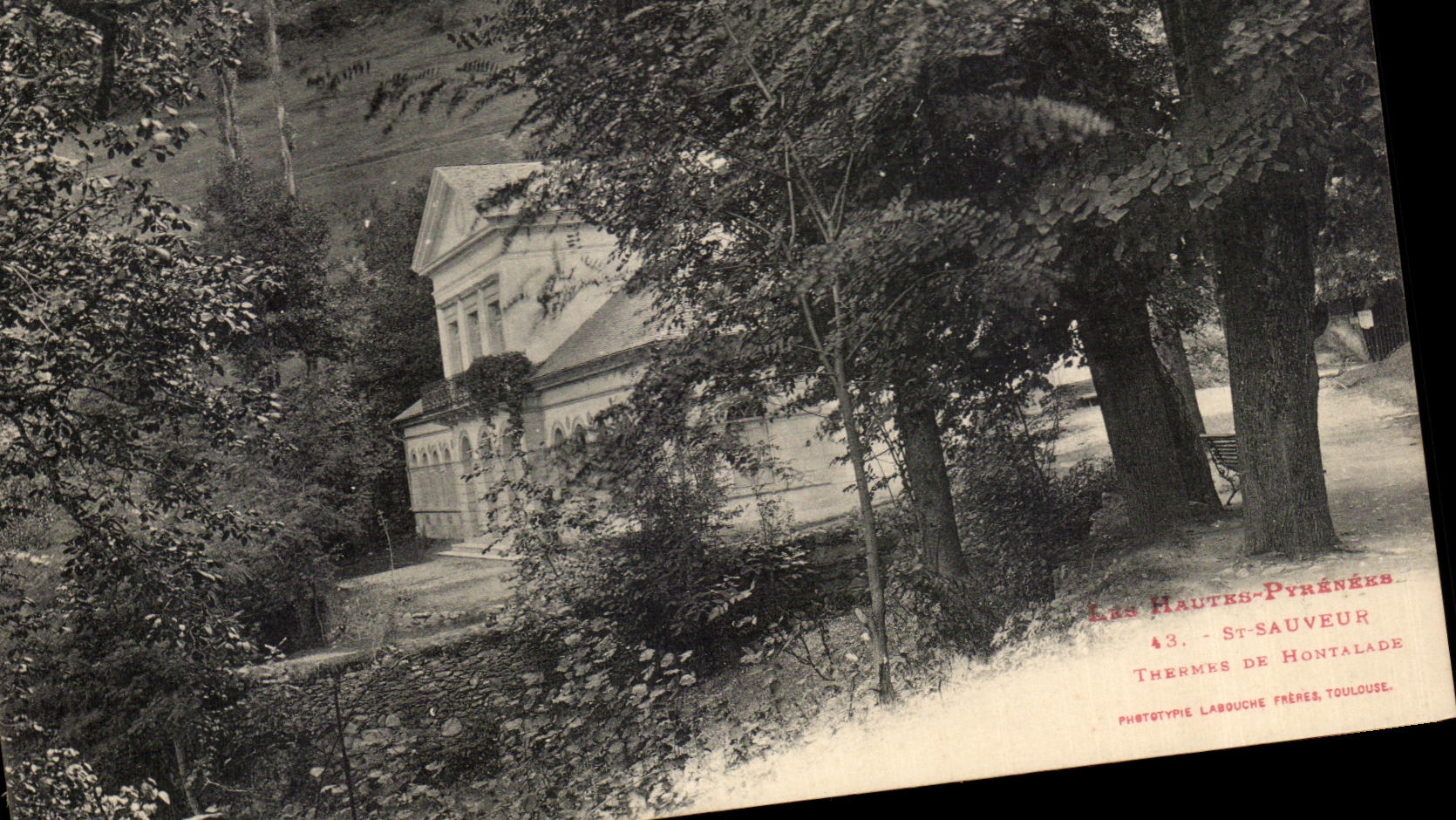 CPA St Saver Therems de Hontalade