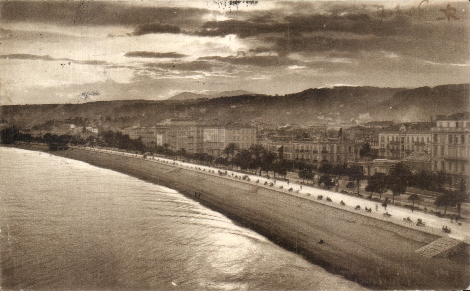 CPA Niza la caminata del ingles