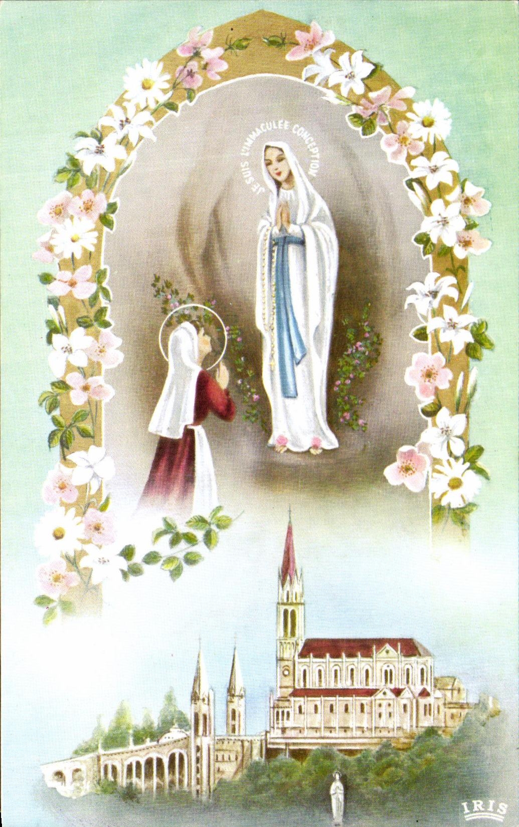 CPA Loudres Appearance and the Basilica