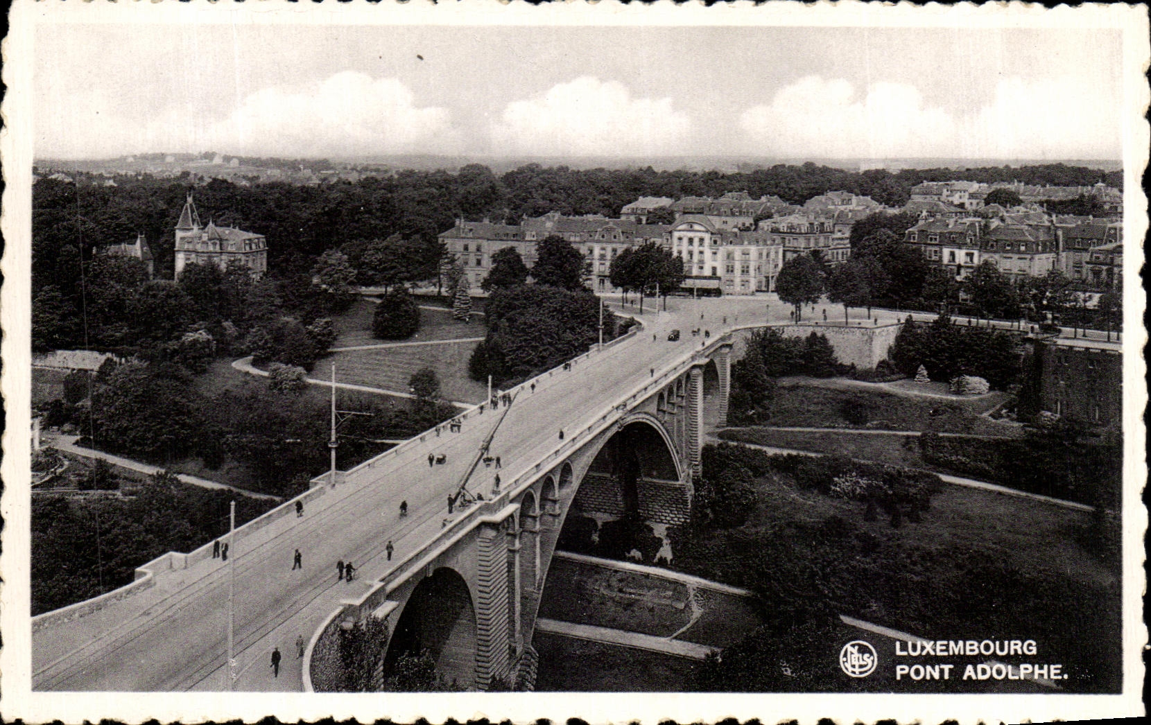 CPA Luxembourg Bridge Adolphe