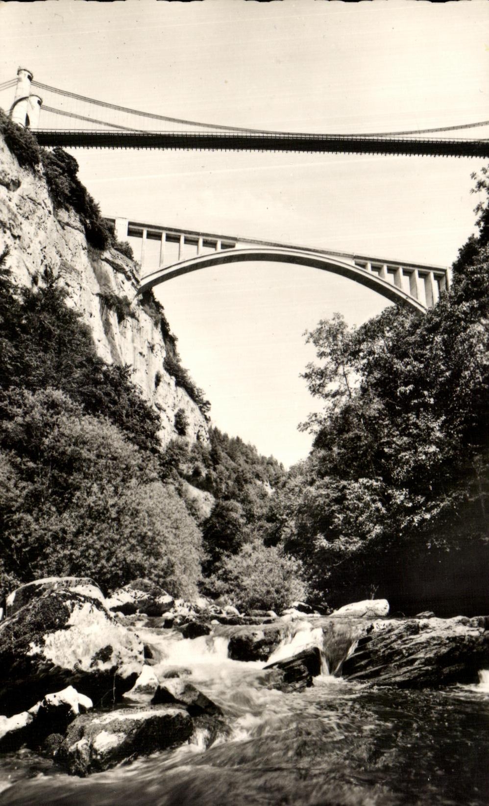 CPA Picturesque Savoy Bridges of Ruail