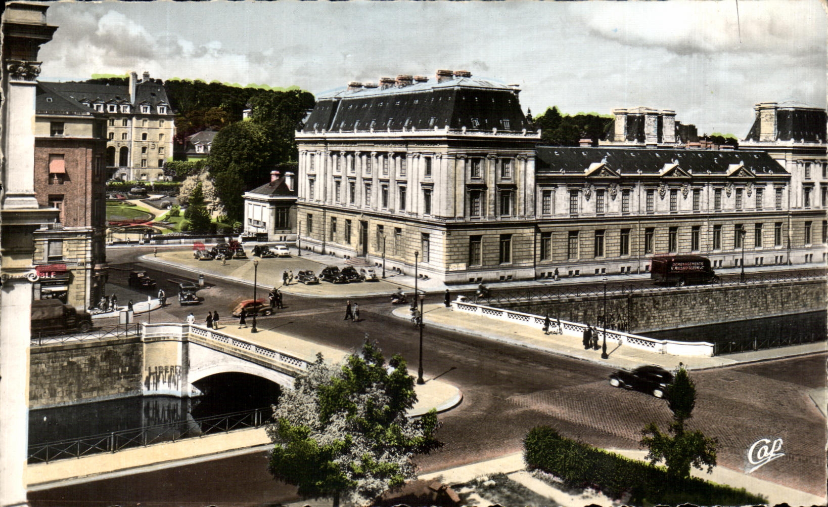 CPA Rennes the Faculty of Science and the Bridge Saint Georges