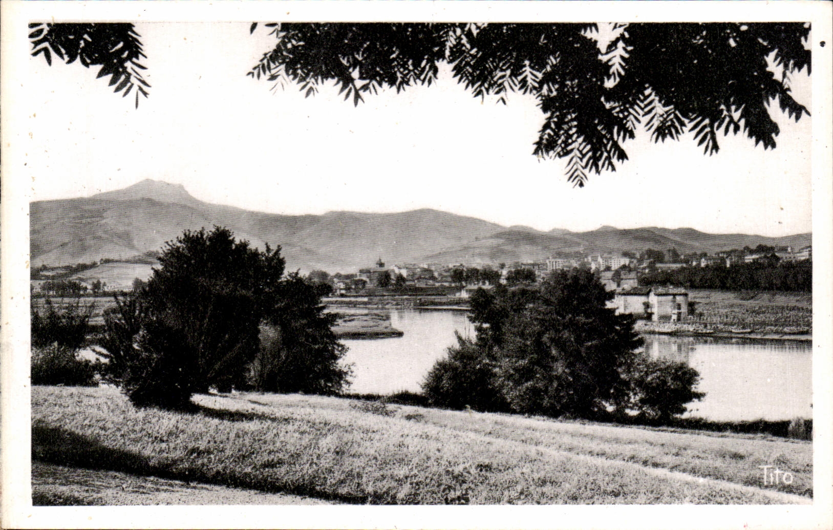 CPA Hendaye Bidassoa Seen on irun